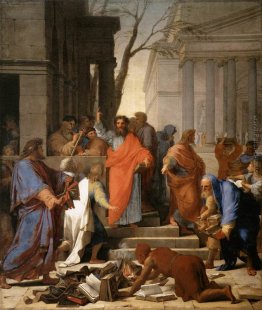 La predicazione di St. Paul a Efeso La predicazione di St. Paul a Efeso