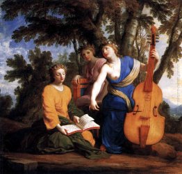 Melpomene, Erato e Polimnia Melpomene, Erato e Polimnia