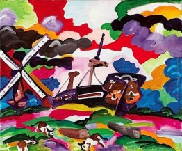 Cimetière marin en Hollande Cimetière marin en Hollande