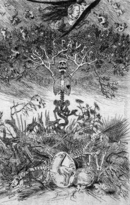 Illustrazione per 'Les épaves' di Charles Baudelaire Illustrazione per 'Les épaves' di Charles Baudelaire