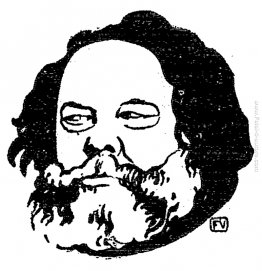 Anarchico russo Michail Bakunin e filosofo Anarchico russo Michail Bakunin e filosofo