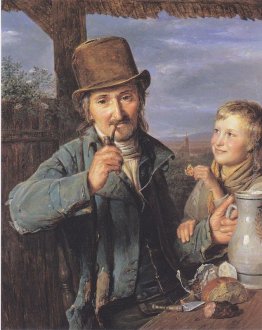 Il lavoratore a giornata con il figlio Il lavoratore a giornata con il figlio