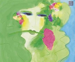 Verde con Lady Pink Rose Verde con Lady Pink Rose