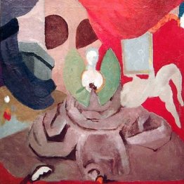 Studio per donna in viola Studio per donna in viola