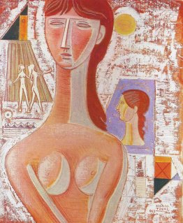 Busto di Fanciulla e Figure Busto di Fanciulla e Figure