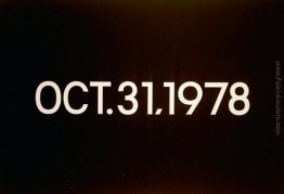 31 ottobre 1973 (da oggi di serie, il Martedì) 31 ottobre 1973 (da oggi di serie, il Martedì)