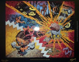 Immaginazione Runaway sulla parte posteriore di un Mare selvaggi Immaginazione Runaway sulla parte posteriore di un Mare selvaggi