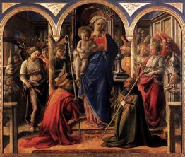 Madonna con Bambino e San Frediano e S. Agostino Madonna con Bambino e San Frediano e S. Agostino