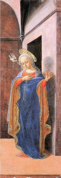 Annunciazione, ala destra Annunciazione, ala destra