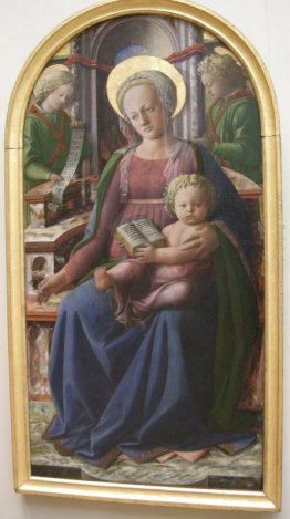Madonna col Bambino in trono e due angeli Madonna col Bambino in trono e due angeli