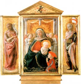 Madonna dell'Umiltà con Angeli e donatore Madonna dell'Umiltà con Angeli e donatore