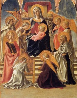 Madonna col Bambino in trono e santi Madonna col Bambino in trono e santi