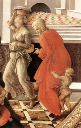 Madonna con il Bambino e Storie di S. Anna (particolare) Madonna con il Bambino e Storie di S. Anna (particolare)