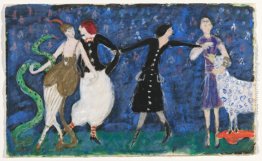 Euridice e il suo serpente, due ballerini di tango e di San Fran Euridice e il suo serpente, due ballerini di tango e di San Fran