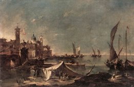 Paesaggio con un Pescatore Paesaggio con un Pescatore