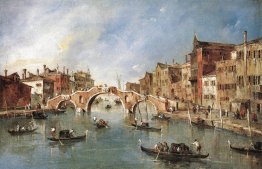 Il Tre ponte ad arco a Cannaregio Il Tre ponte ad arco a Cannaregio