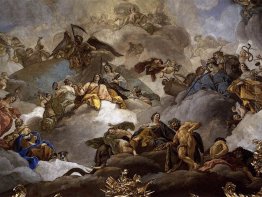 Provvidenza che presiede la Virtù e Facoltà di Man (particolare Provvidenza che presiede la Virtù e Facoltà di Man (particolare