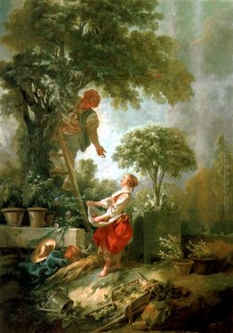 Paesaggio con Kirschpflückerin Paesaggio con Kirschpflückerin