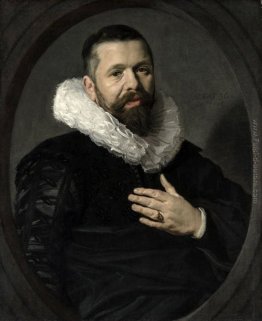 Ritratto di un uomo barbuto con un Ruff Ritratto di un uomo barbuto con un Ruff