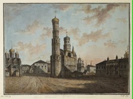 Ivan il Grande Campanile e Monastero Chudov al Cremlino Ivan il Grande Campanile e Monastero Chudov al Cremlino