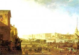 L'Ammiragliato e il Palazzo d'Inverno, visto dal Collegio Milita L'Ammiragliato e il Palazzo d'Inverno, visto dal Collegio Milita