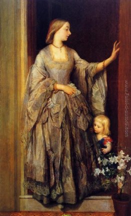 Lady Margaret Beaumont e sua figlia Lady Margaret Beaumont e sua figlia
