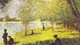 Studia con figure. Studio per 'La Grande Jatte' Studia con figure. Studio per 'La Grande Jatte'