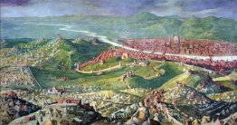 Affresco del 1530 Assedio di Firenze Affresco del 1530 Assedio di Firenze