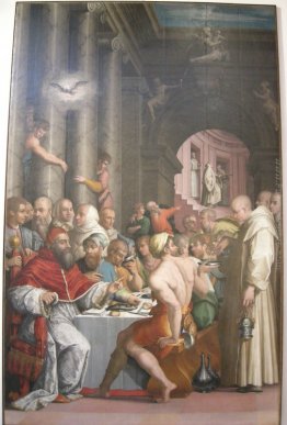Cena di S. Gregorio Magno (Clemente VII) Cena di S. Gregorio Magno (Clemente VII)