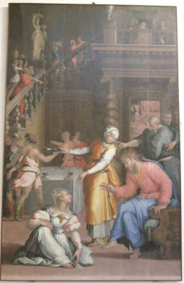 Gesù Cristo in casa di Marta e Maria Gesù Cristo in casa di Marta e Maria