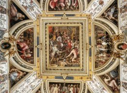 Decorazione del soffitto di Palazzo Vecchio, Firenze Decorazione del soffitto di Palazzo Vecchio, Firenze