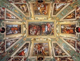Decorazione del soffitto di Palazzo Vecchio, Firenze Decorazione del soffitto di Palazzo Vecchio, Firenze