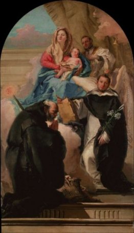 Madonna con Bambino e Santi Tre Madonna con Bambino e Santi Tre