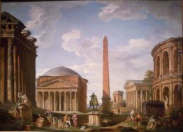 Roman Capriccio: Il Pantheon e gli altri monumenti Roman Capriccio: Il Pantheon e gli altri monumenti