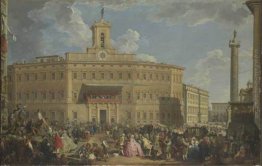 La lotteria a Palazzo Montecitorio La lotteria a Palazzo Montecitorio