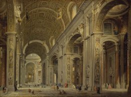 Interno della Basilica di San Pietro a Roma Interno della Basilica di San Pietro a Roma