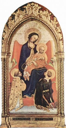Madonna con San Giuliano e San Laurenzius Madonna con San Giuliano e San Laurenzius