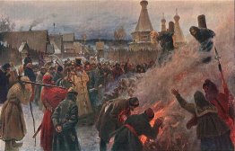 La combustione di Arciprete Avvakum La combustione di Arciprete Avvakum
