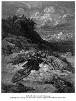 La morte di Federico I di Germania La morte di Federico I di Germania