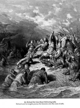 Riccardo I Cuor di Leone consegna Jaffa Riccardo I Cuor di Leone consegna Jaffa