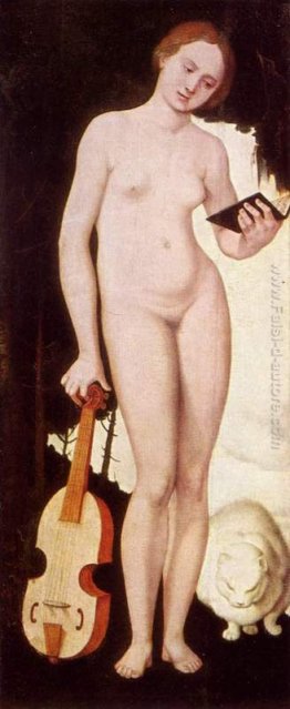 Donna con il gatto (Allegoria della Musik) Donna con il gatto (Allegoria della Musik)