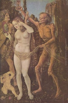 Un Allegoria della Morte e bellezza Un Allegoria della Morte e bellezza