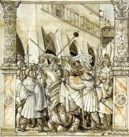 L'umiliazione dell'Imperatore Valeriano dal re persiano Sapore L'umiliazione dell'Imperatore Valeriano dal re persiano Sapore