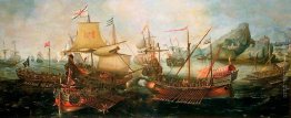 Attacco alla spagnola Treasure galee, Portogallo Attacco alla spagnola Treasure galee, Portogallo