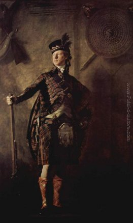 Ritratto del colonnello Alasdair Mcdonnell di Glengarry Ritratto del colonnello Alasdair Mcdonnell di Glengarry