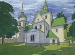 Chiesa della Natività della Beata Vergine nel villaggio regione Chiesa della Natività della Beata Vergine nel villaggio regione