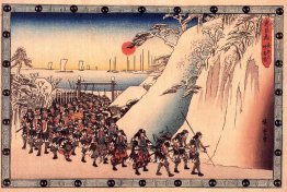 Ronin Inserisci Tempio Sengakuji per rendere omaggio al loro Sig Ronin Inserisci Tempio Sengakuji per rendere omaggio al loro Sig