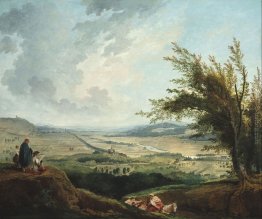 Un paesaggio ampio, vicino a Parigi Un paesaggio ampio, vicino a Parigi