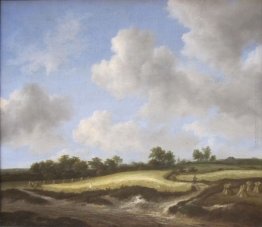 Paesaggio con un campo di grano Paesaggio con un campo di grano