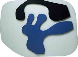 Rovesciato Calzature blu con due tacchi sotto una volta nera Rovesciato Calzature blu con due tacchi sotto una volta nera